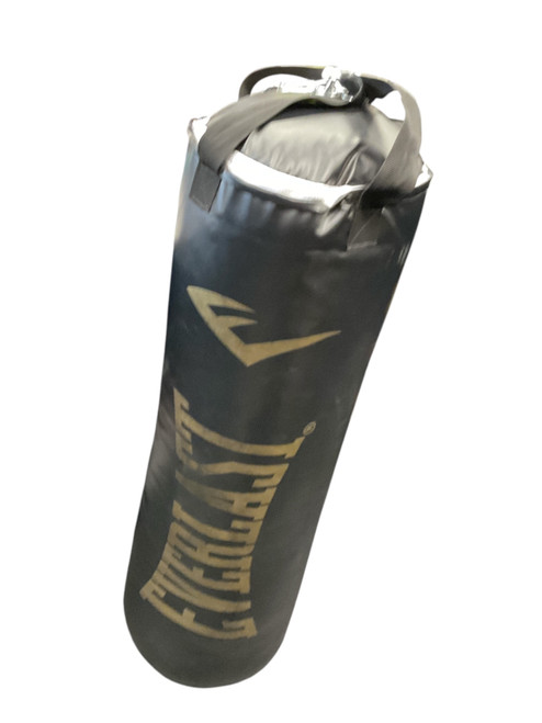 Vist Large View of Product Image Which is Used Everlast 80LB HEAVY BAG Boxing Heavy Bag Black 80 lb