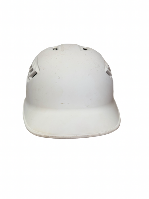 Vist Large View of Product Image Which is Used Rawlings R16S-REVB 6 7/8 - 7 5/8 Batting Helmet w/ Jaw Guard White