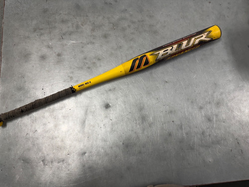 Vist Large View of Product Image Which is Used Mizuno BLUR ADVANCED BB/SB Slowpitch Bat 34"