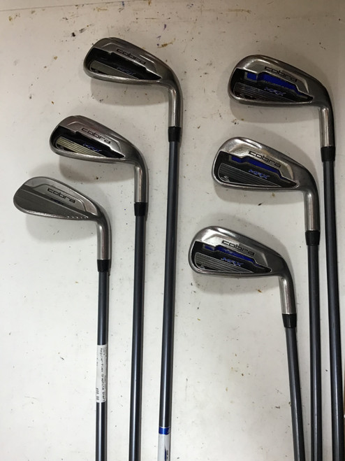 Vist Large View of Product Image Which is Used Cobra MAX TECFLO Mens Iron Set RH 5I-SW