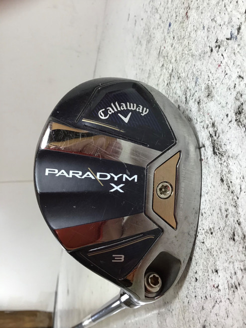 Vist Large View of Product Image Which is Used Callaway PARADYM X Mens Fairway Wood RH 3 Wood