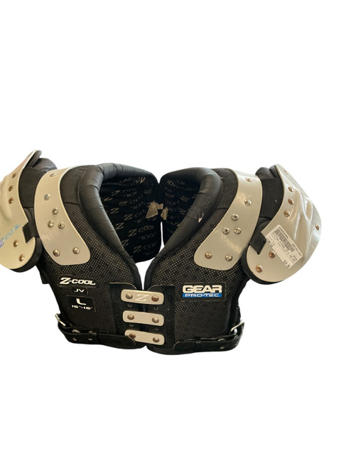 Vist Large View of Product Image Which is Used Pro-Tec Z-COOL JV L 15-16IN FB Shoulder Pads Grey LG