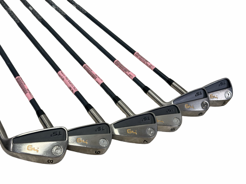 Vist Large View of Product Image Which is Used HENRY GRIFFITTS TS3 Mens Golf Iron Set RH 5I-TW (missing PW) w/ Tour Sensation R-Flex Shaft +3/4"