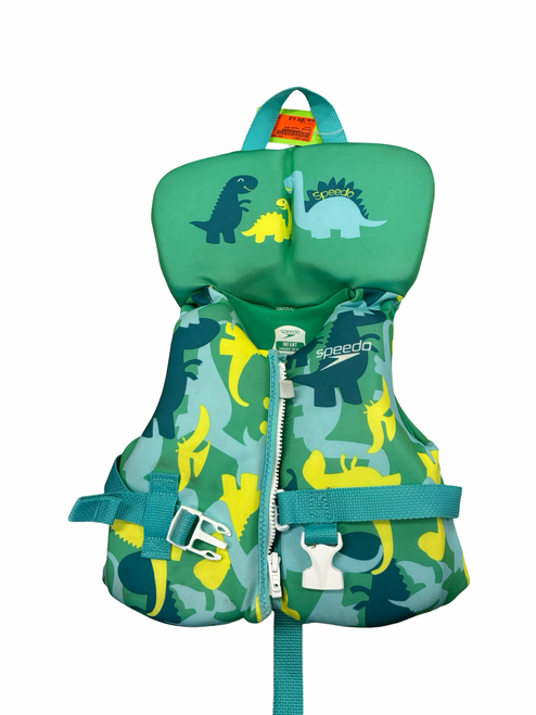 Vist Large View of Product Image Which is Used Speedo Youth PFD Green Infant 0-30