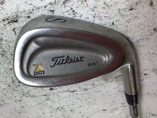 Vist Large View of Product Image Which is Used Titleist DCI 981 Golf Wedge Mens RH Sand Wedge