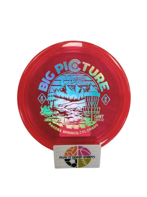 Vist Large View of Product Image Which is Used Discraft ZONE SS Disc Golf Putter Red