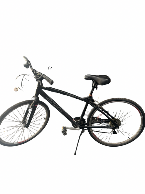 Vist Large View of Product Image Which is Used Infinity BOSS THREE Hybrid/City Bike Mens Black 54-55cm - MD Frame