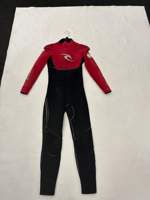 Vist Large View of Product Image Which is Used Rip Curl Junior Full Suit Red JR 14