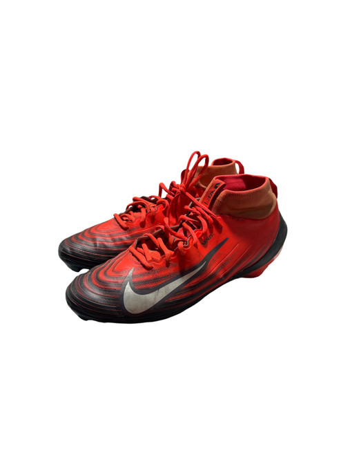 Vist Large View of Product Image Which is Used Nike Adult FB Cleats Red Senior 12