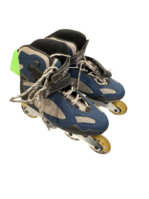 Vist Large View of Product Image Which is Used BLACK ROLLER BLADES Senior Rec Fitness Skates Black Senior 8