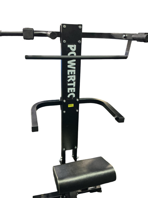 Vist Large View of Product Image Which is Used POWERTEC LEVERAGE CHIN DIP Power Tower