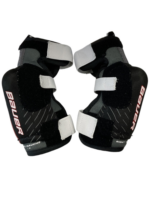 Vist Large View of Product Image Which is Used Bauer LIL SPORT Junior Elbow Pads SM