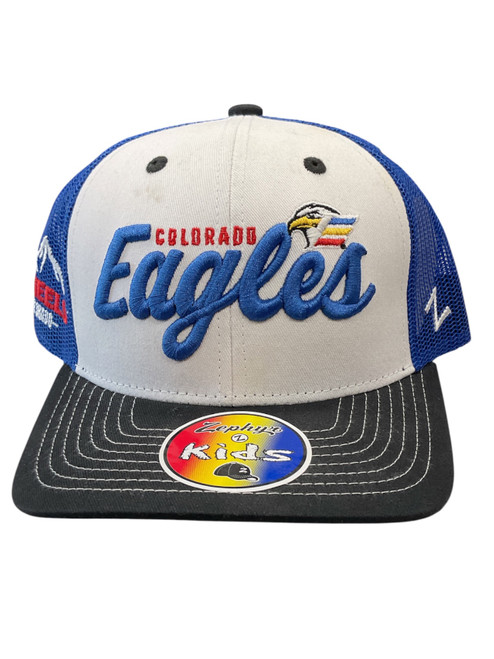 Vist Large View of Product Image Which is Used EAGLES HAT B/W Navy Blue Youth