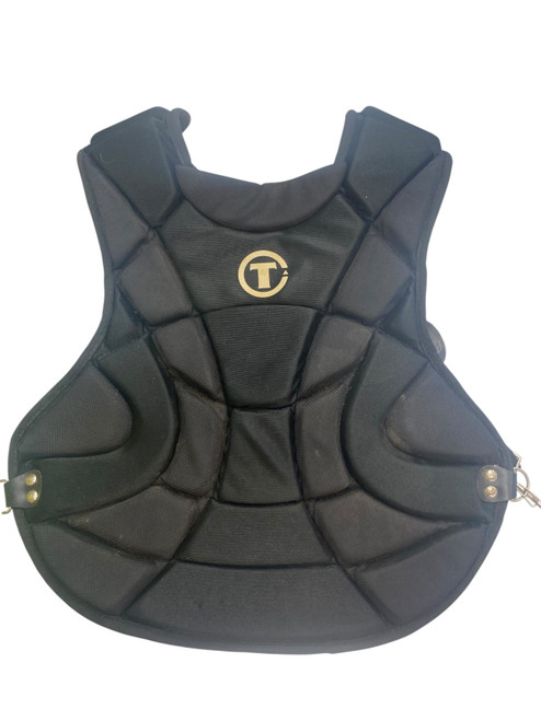Vist Large View of Product Image Which is Used BLACK CHEST PROTECTOR Catchers Chest Protector Black Adult