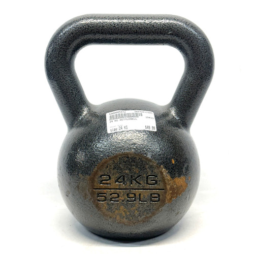 Vist Large View of Product Image Which is Used Kettle Dumbbell (Each) Grey 24 kg