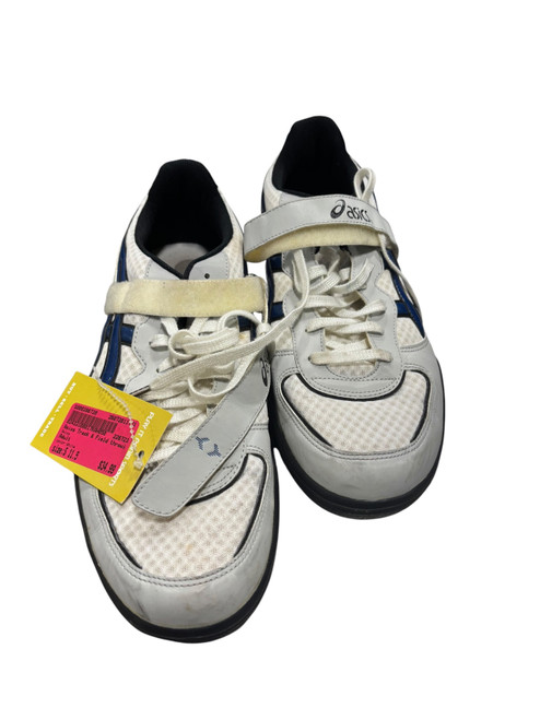 Vist Large View of Product Image Which is Used Asics Track & Field Cleats Adult White Senior 11.5