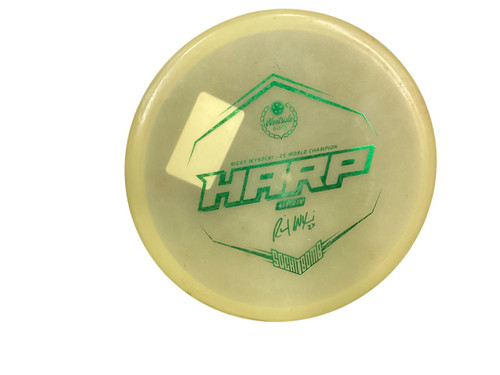 Vist Large View of Product Image Which is Used Westside HARP Disc Golf Mid Range Yellow