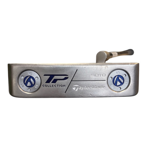 Vist Large View of Product Image Which is Used Taylormade TP SOTO Mens Putter RH 35"