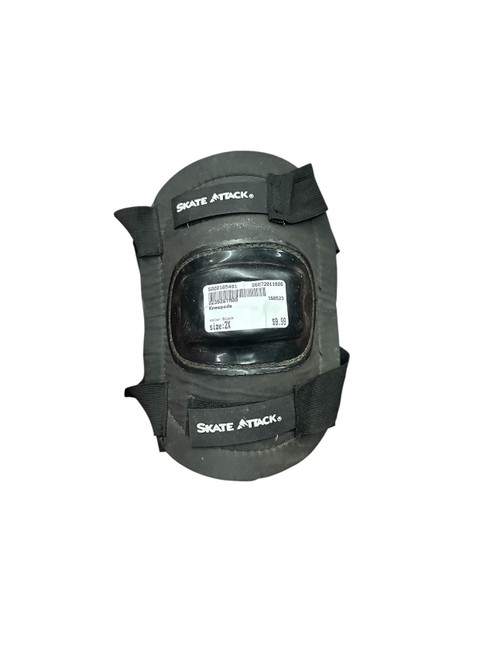 Vist Large View of Product Image Which is Used Skateboard Kneepads Black 2X