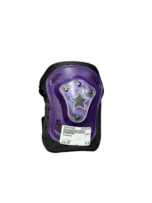 Vist Large View of Product Image Which is Used Skateboard Kneepads Purple SM