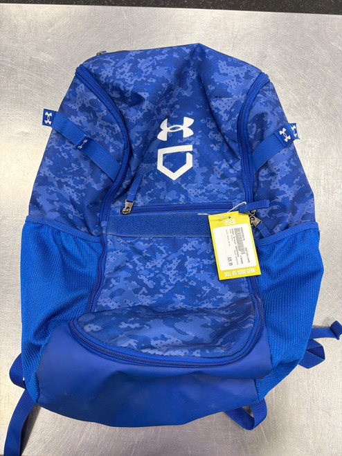 Vist Large View of Product Image Which is Used Under Armour BACKPACK BB/SB Player Backpack Royal Blue
