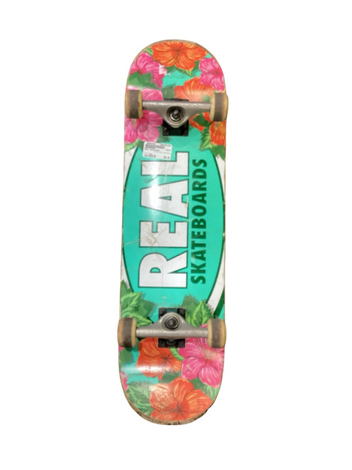 Vist Large View of Product Image Which is Used REAL SKATEBOARD Complete Skateboard Green Regular