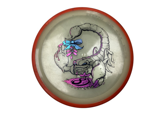 Vist Large View of Product Image Which is Used MVP SCORPION DRIVER Disc Golf Driver Orange