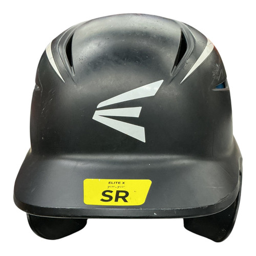 Vist Large View of Product Image Which is Used Easton ELITE X Batting Helmet No Mask Black M/L