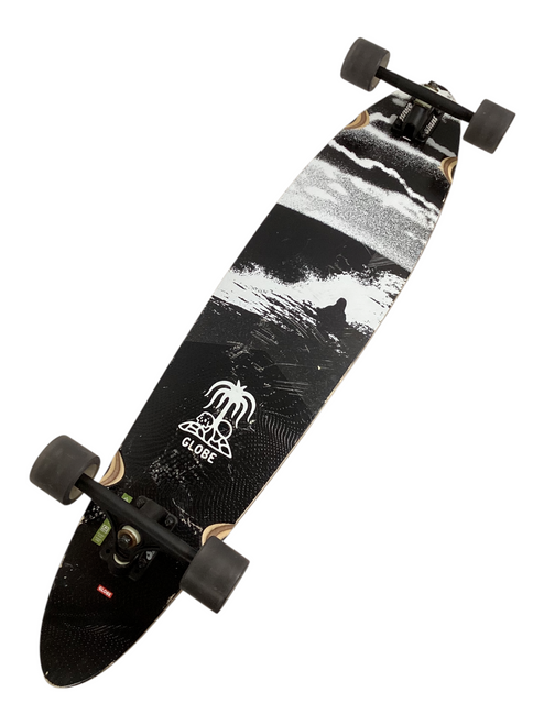 Vist Large View of Product Image Which is Used Globe Longboard Black Long