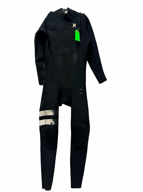 Vist Large View of Product Image Which is Used Hurley FUSION 302 Chest Zip Mens Full Suit / Wetuit Black MD