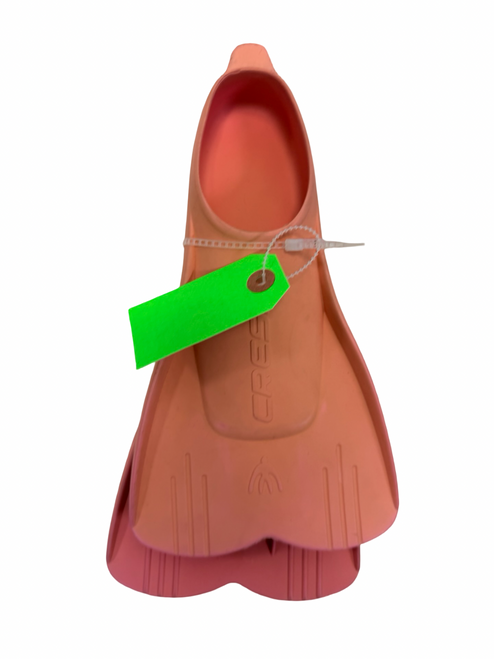 Vist Large View of Product Image Which is Used Cressi Mini Light Kids Swim Fins Pink Youth 11.5 - 13