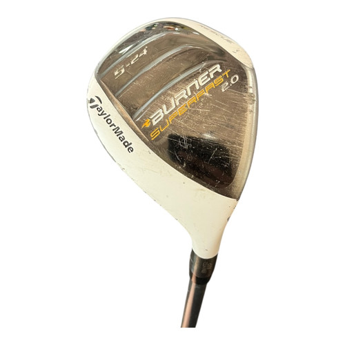 Vist Large View of Product Image Which is Used Taylormade BURNER SUPERFAST 2.0 RESCUE Mens Hybrid Club RH 5 Hybrid