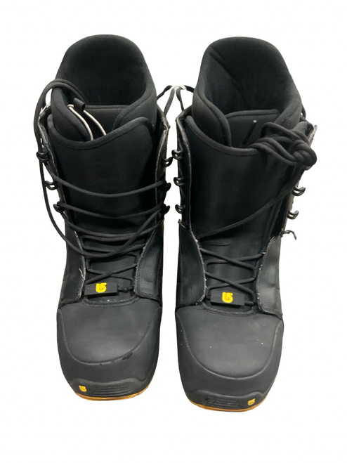 Vist Large View of Product Image Which is Used Burton SNOWBOARD Mens Snowboard Boots Black Senior 14