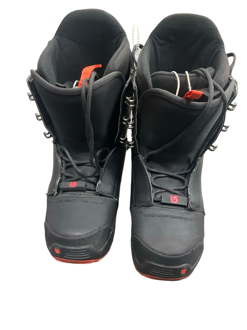 Vist Large View of Product Image Which is Used Burton IMPRINT 1 Mens Snowboard Boots Black Senior 9.5