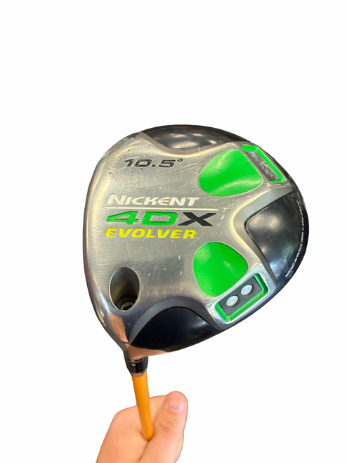 Vist Large View of Product Image Which is Used Nickent 4DX EVOLVER Mens Driver LH 10.5 Degree