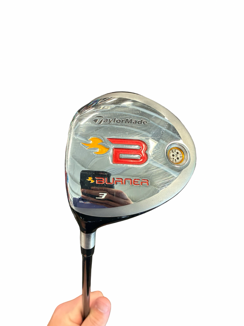 Vist Large View of Product Image Which is Used Taylormade BURNER TOUR LAUNCH Mens Fairway Wood LH 3 Wood