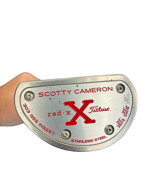 Vist Large View of Product Image Which is Used Scotty Cameron RED X Mens Putter LH