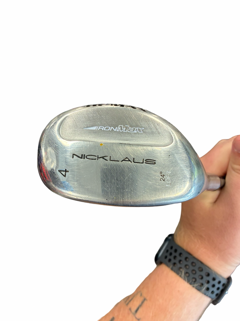 Vist Large View of Product Image Which is Used Nicklaus 4 HYBRID Mens Hybrid Club LH 4 Hybrid