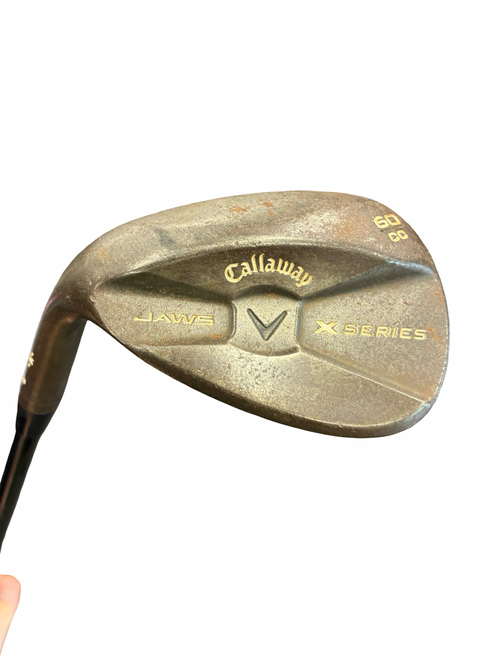 Vist Large View of Product Image Which is Used Callaway JAWS X SERIES Golf Wedge Mens LH 60 Degree