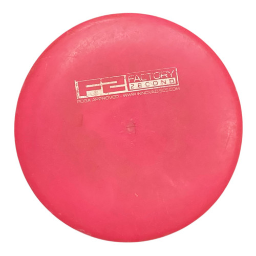 Vist Large View of Product Image Which is Used FINISHLINE F2 Disc Golf Mid Range Pink