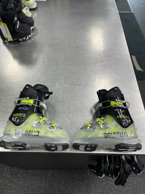 Vist Large View of Product Image Which is Used Dalbello MENACE 3 Boys DH Ski Boot Black 185 MP - Y12