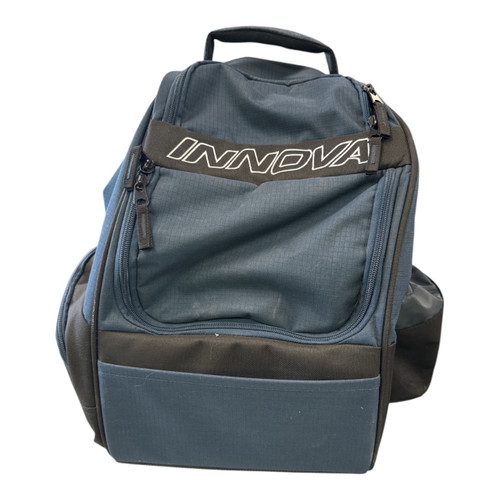 Vist Large View of Product Image Which is Used Innova Disc Golf Backpack Navy Blue