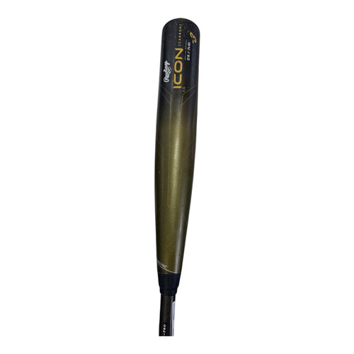 Vist Large View of Product Image Which is Used Rawlings ICON CARBON BB/SB High School -3 Bat 32"