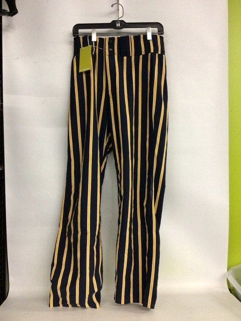 Vist Large View of Product Image Which is Used BoomBah BLUE AND YELLOW PINSTRIPE BB/SB Pant Mens Navy Blue XL Tall