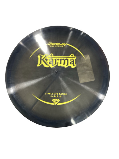 Vist Large View of Product Image Which is Used Gateway KARMA Disc Golf Mid Range Black