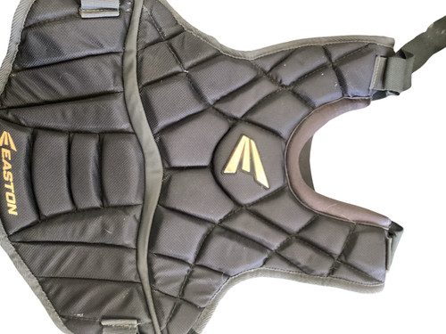 Vist Large View of Product Image Which is Used Easton PROWESS ELITE Catchers Chest Protector Black Intermed