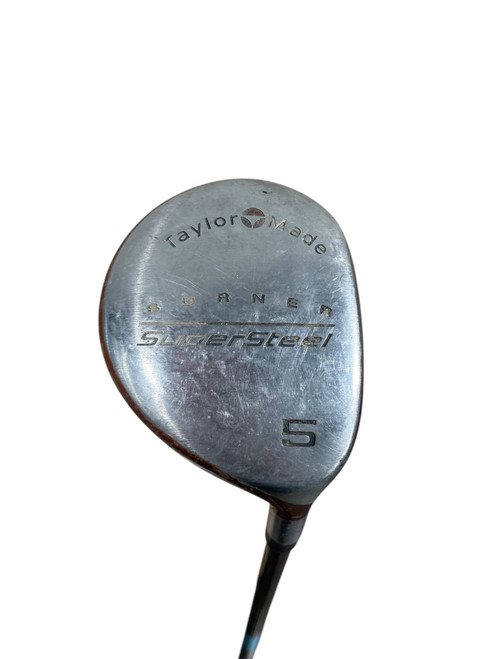 Vist Large View of Product Image Which is Used Taylormade BURNER SUPERSTEEL Mens Fairway Wood RH 5 Wood