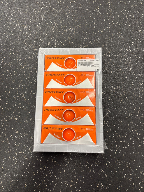 Vist Large View of Product Image Which is Used Wilson PROSTAFF 15PK 15 Pack - Golf Balls