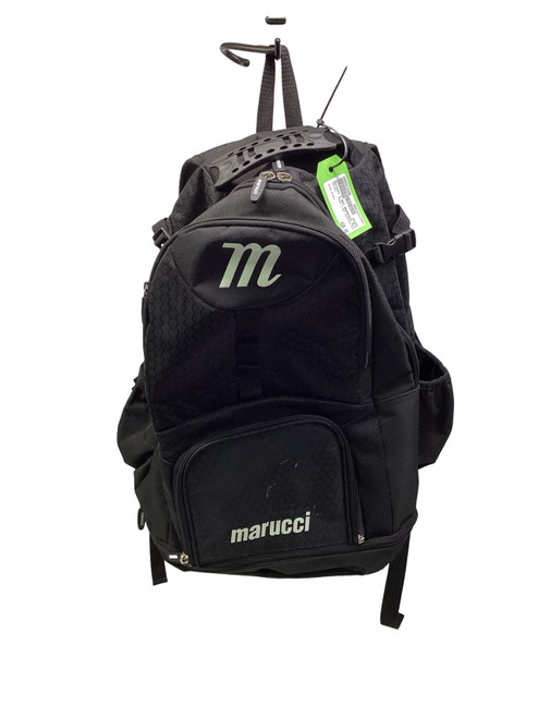 Vist Large View of Product Image Which is Used Marucci 2 BAT BACKPACK BLK BB/SB Player Backpack Black