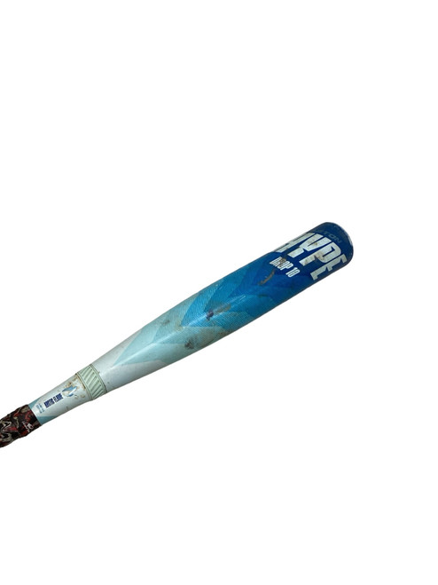 Vist Large View of Product Image Which is Used Easton HYPE FIRE EUT4HFBIO -10 BB/SB USSSA 2 3/4 Bat Carolina Blue 30"